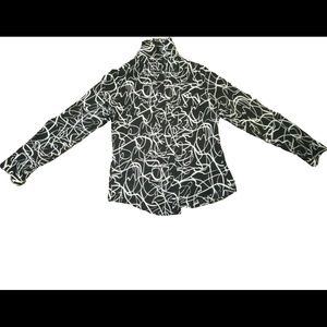 Ivanka Trump jacket, black/white, MEDIUM, never warn